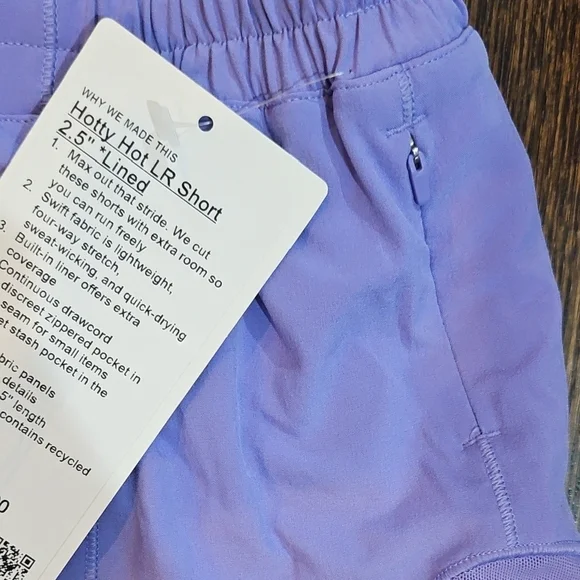 Lululemon Hotty Hot Lined Shorts 2.5" - Picture 7 of 7